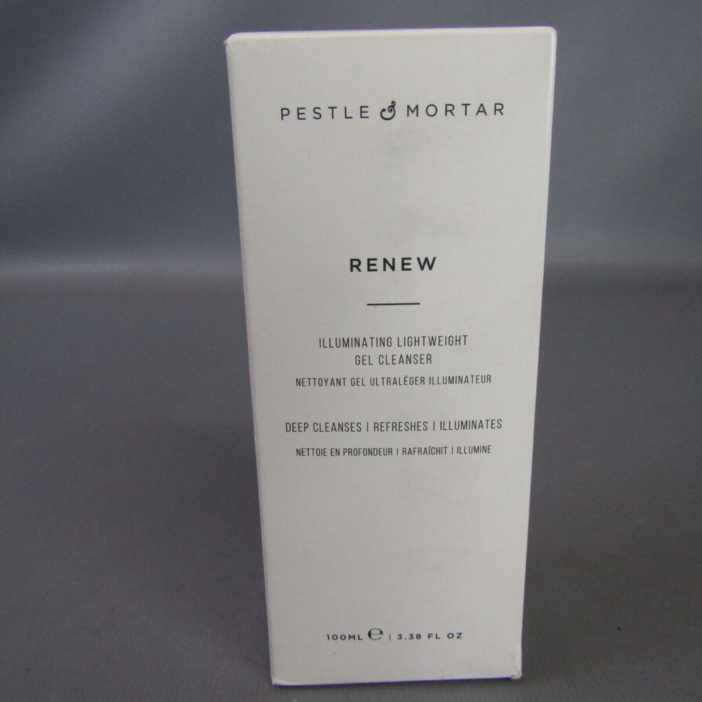Pestle & Mortar Renew‎ Illuminating Lightweight Gel Cleanser 100ml NEW